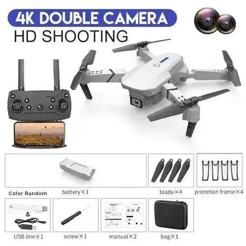 KBDFA 2025 E88 Professional Wide Angle RC Dron HD 4K Camera Mode - Lacatang Shop