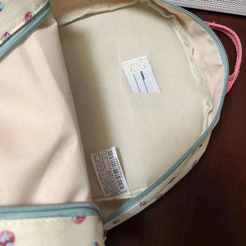 Kids Backpack Children'S Bag Baby Strawberry Print Backpack Schoolbag Backpack for School Office Supplies Kindergarten Children'S Backpack on Clearance - Lacatang Shop