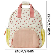 Kids Backpack Children'S Bag Baby Strawberry Print Backpack Schoolbag Backpack for School Office Supplies Kindergarten Children'S Backpack on Clearance - Lacatang Shop