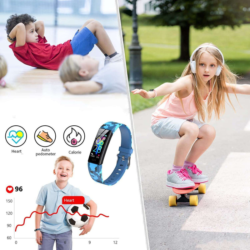 Kids Fitness Tracker Watch with 11 Sport Modes - Lacatang Shop