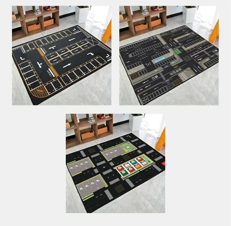 Kids' Thick Crawling Mat for Play and Reading Area - Drop - Resistant Cartoon Carpet for Kindergarten - Lacatang Shop