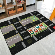 Kids' Thick Crawling Mat for Play and Reading Area - Drop - Resistant Cartoon Carpet for Kindergarten - Lacatang Shop