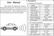 Koorinwoo LCD Parktronics Original 4/6/8 Sensors 16.5MM Car Automobile Reversing Radars Detector Parking Assistance Radar Alert - Lacatang Shop