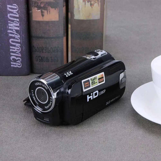 Digital Video Camera Full HD 1080P 16X Zoom Camcorder DV Camera(Black) - Lacatang Shop