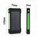 Solar Power Bank 500000Mah Free Shipping Fast Charging External Battery Outdoor Portable Compass Phone Charger For-Xiaomi-Iphone - Lacatang Shop