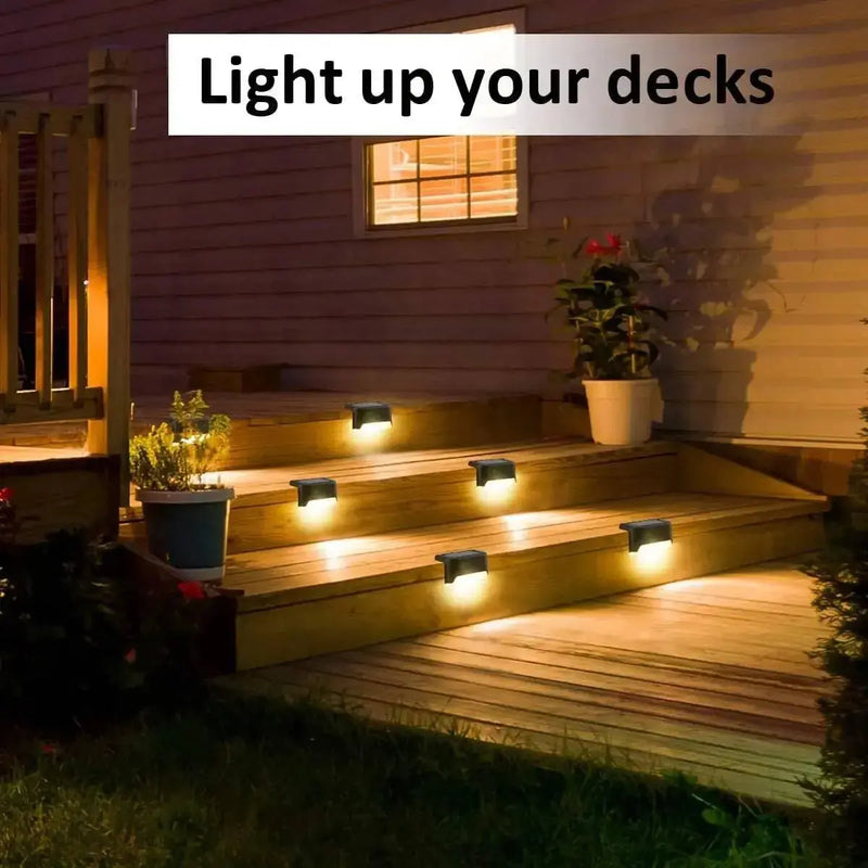 Outdoor Solar LED Garden Lights for Stairs Deck Pathway - Waterproof Step Lights for Patio, Yard, and Garden Decor ation

Brighten Up Your Outdoor Space with Waterproof Solar LED Garden Step Lights - Perfect for Pathways, Decks, and Patios!   AliExpress Lacatang Shop 