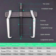 Professional Title: "Heavy-Duty Forged Two-Jaw Bearing Puller with Single Hook and Two Claws" Heavy-Duty Two-Jaw Bearing Puller with Hook & Claws - Durable Tool  AliExpress Lacatang Shop 