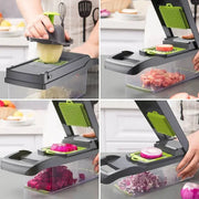 Multifunctional Vegetable Cutter Home Kitchen Slicing and Dicing Fruit Artifact 

Efficient Slicing and Dicing: Multifunctional Vegetable Cutter for Home Kitchen and Fruit Artifacts   AliExpress Lacatang Shop 