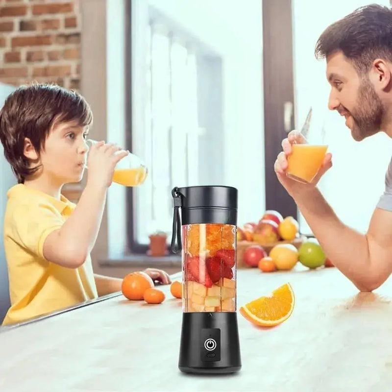 Portable Blender Cup,Electric USB Juicer Blender,Mini Blender Portable Blender for Shakes and Smoothies, Juice,380Ml, Six Blades Great for Mixing, 380ml Portable USB Blender Cup for Smoothies & Shakes - Mini Mixer  AliExpress Lacatang Shop 