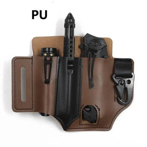 Professional Title: "Tactical Leather Multi-Tool Belt Bag for Outdoor Camping and Hunting" 

Tactical Leather Multi-Tool Belt Bag for Campers & Hunters | Essential Gear  AliExpress Lacatang Shop 