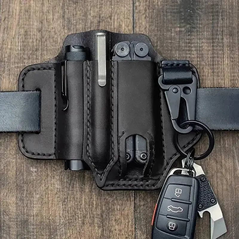 Professional Title: "Tactical Leather Multi-Tool Belt Bag for Outdoor Camping and Hunting" 

Tactical Leather Multi-Tool Belt Bag for Campers & Hunters | Essential Gear  AliExpress Lacatang Shop 