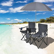 Portable Folding Picnic Double Chair W/Umbrella Table Cooler Beach Camping Chair for Patio Pool Park Outdoor 

Create Ultimate Outdoor Comfort with Folding Picnic Chair Set - Durable & Versatile Double Chair with Umbrella, Table & Cooler   AliExpress Lacatang Shop 
