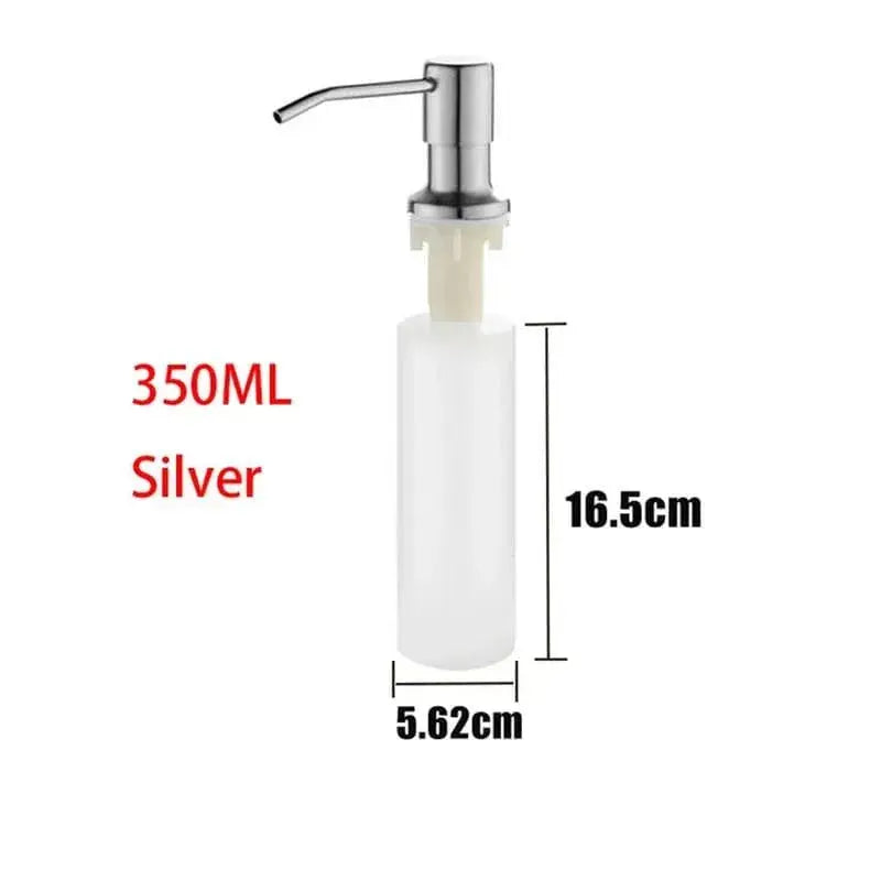 Dish Soap Dispenser Kitchen Liquid Soap Dispenser Sponge Caddy Soap Pump Dispenser with Sponge Holder Kitchen Cleaner Dish Soap Dispenser with Sponge Holder - Kitchen Liquid Soap Pump  AliExpress Lacatang Shop 