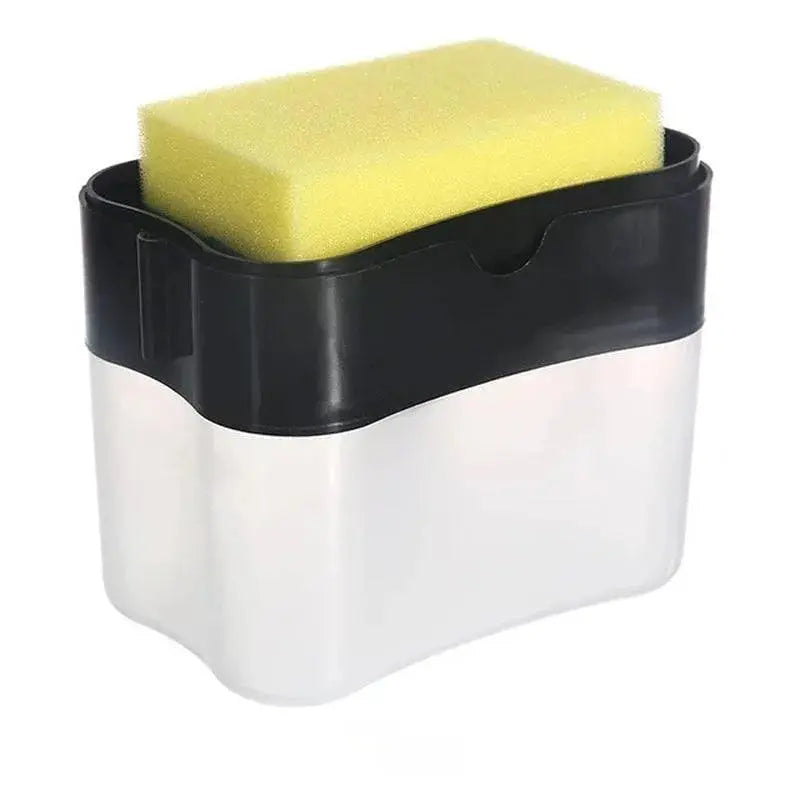 Dish Soap Dispenser Kitchen Liquid Soap Dispenser Sponge Caddy Soap Pump Dispenser with Sponge Holder Kitchen Cleaner Dish Soap Dispenser with Sponge Holder - Kitchen Liquid Soap Pump  AliExpress Lacatang Shop 