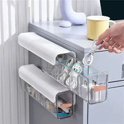Wall-Mounted Underwear Sock Storage Box Bra Garments Holder Bin Easy to Find Space-Saving Adjustable Bedroom Storage Organizer Space-Saving Wall-Mounted Underwear & Sock Storage Organizer Box  AliExpress Lacatang Shop 
