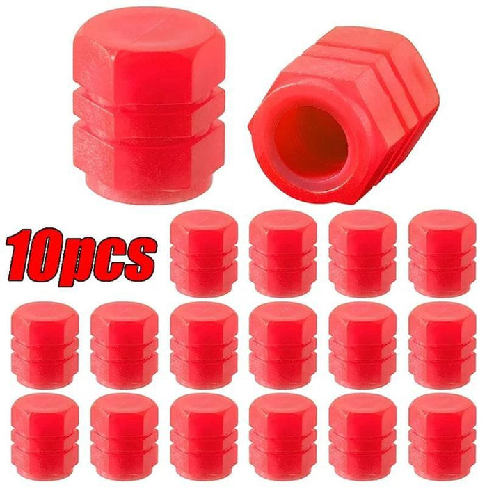 10-40PCS Car Luminous Tire Valve Cap Motorcycle Bike Wheel Nozzle Night Glowing Fluorescent Decor Tyre Valve Stem Luminous Caps - Lacatang Shop