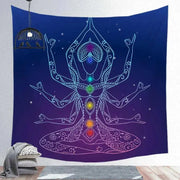 Spiritual Screen Hanging Tapestry Yoga Place Spiritual Yoga Tapestry - Hanging Screen Décor for Meditation Space  Aliexpress Lacatang Shop 