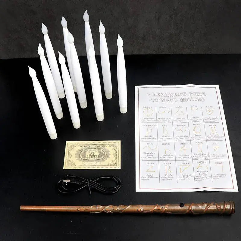Flameless Candles With Magic Wand Remote Flickering Warm Light Floating Candles For Home Decor 
Effortlessly Illuminate Your Home with Magic Wand Flameless Candles - Streamlined Design and Flickering Warm Light  Aliexpress Lacatang Shop 