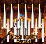 Flameless Candles With Magic Wand Remote Flickering Warm Light Floating Candles For Home Decor 
Effortlessly Illuminate Your Home with Magic Wand Flameless Candles - Streamlined Design and Flickering Warm Light  Aliexpress Lacatang Shop 
