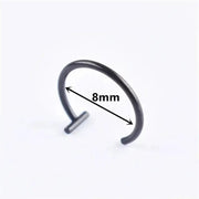 Ladies Personality Non - porous Lip Ring Medical Titanium Steel Oral Perforation Prosthetic Hoop Nasal Septum Accessories Gift2021 - Lacatang Shop