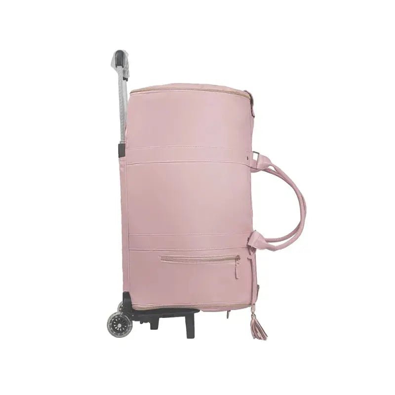 Large Capacity Foldable Trolley Travel Bag - Lacatang Shop