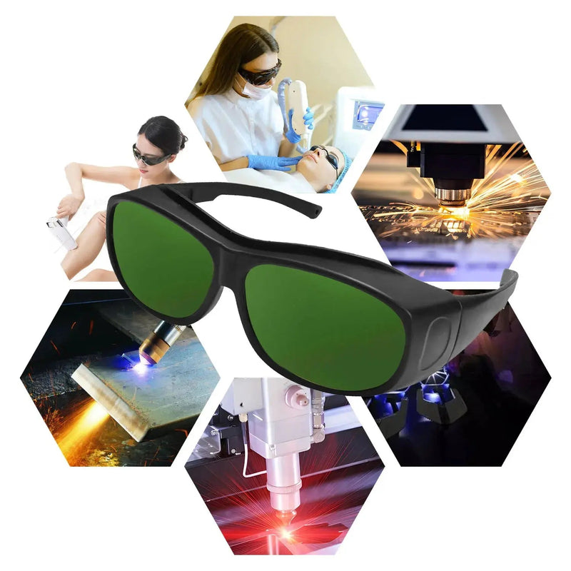 Laser Pointer Protective Glasses Industrial Safety Lenses UV IPI IR IPL FPV Protector Welding Protection X Ray Radiation Goggles - Lacatang Shop