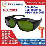 Laser Pointer Protective Glasses Industrial Safety Lenses UV IPI IR IPL FPV Protector Welding Protection X Ray Radiation Goggles - Lacatang Shop