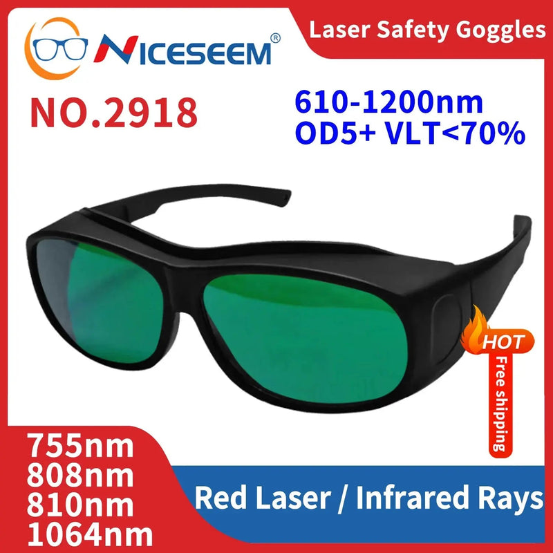 Laser Pointer Protective Glasses Industrial Safety Lenses UV IPI IR IPL FPV Protector Welding Protection X Ray Radiation Goggles - Lacatang Shop