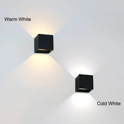 Led Wall Lamp Outdoor Indoor Waterproof IP 65 Surface Mounted Modern Simple LED Up and Down Wall Light Porch Garden 12W AC85 - 265 - Lacatang Shop