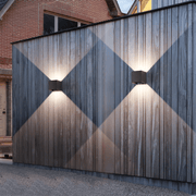 Led Wall Lamp Outdoor Indoor Waterproof IP 65 Surface Mounted Modern Simple LED Up and Down Wall Light Porch Garden 12W AC85 - 265 - Lacatang Shop