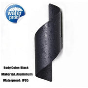 LED Wall Light Indoor Outdoor 10W IP65 Waterproof Outdoor Wall Lights Up Down Decorative Wall Lamp for Garden Balcony Porch - Lacatang Shop