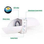 LED Wall Light Indoor Outdoor 10W IP65 Waterproof Outdoor Wall Lights Up Down Decorative Wall Lamp for Garden Balcony Porch - Lacatang Shop