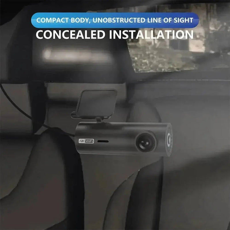 LF10 Front 4K Dashcam Loop Recording and Auto Overwriting Car Video Recorders Time Overprint Video Playback Dash Cams - Lacatang Shop