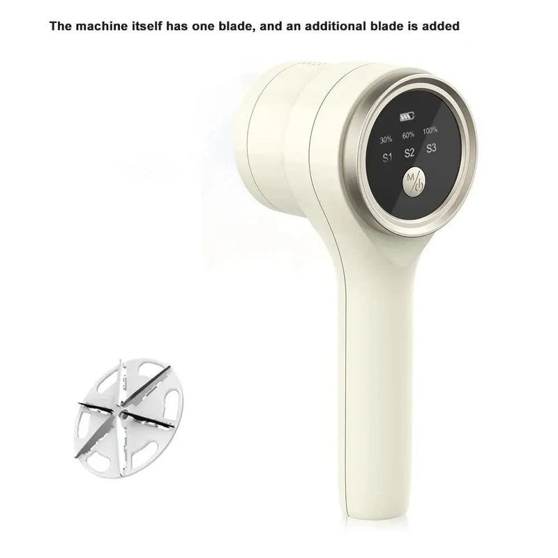 Lint Remover for Clothing Electric Pellet Fluff Remover Rechargeable Portable Fabric HairBall Shaver Removes Lint from Clothes - Lacatang Shop