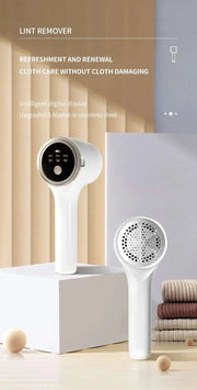 Lint Remover for Clothing Electric Pellet Fluff Remover Rechargeable Portable Fabric HairBall Shaver Removes Lint from Clothes - Lacatang Shop