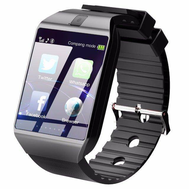 Bluetooth Watch DZ09 TF SIM Camera IOS Android Luna