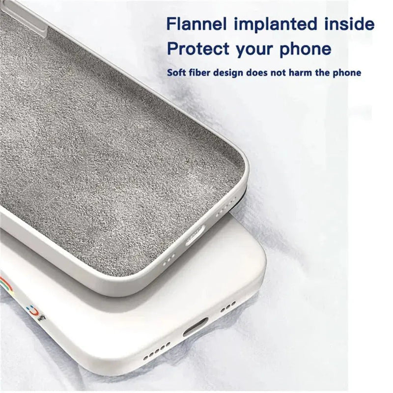 luxury Liquid Silicone Case for Samsung S24 Galaxy S20 S21 S22 S23 FE Plus Note10 20 A52 A31 A41 A71 A51 A72 A70 A50 Coque - Lacatang Shop