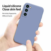 luxury Liquid Silicone Case for Samsung S24 Galaxy S20 S21 S22 S23 FE Plus Note10 20 A52 A31 A41 A71 A51 A72 A70 A50 Coque - Lacatang Shop