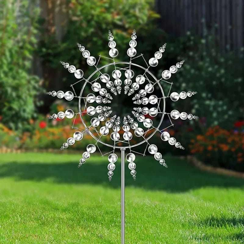Magical Metal Windmill 3D Kinetic Sculpture - Lacatang Shop