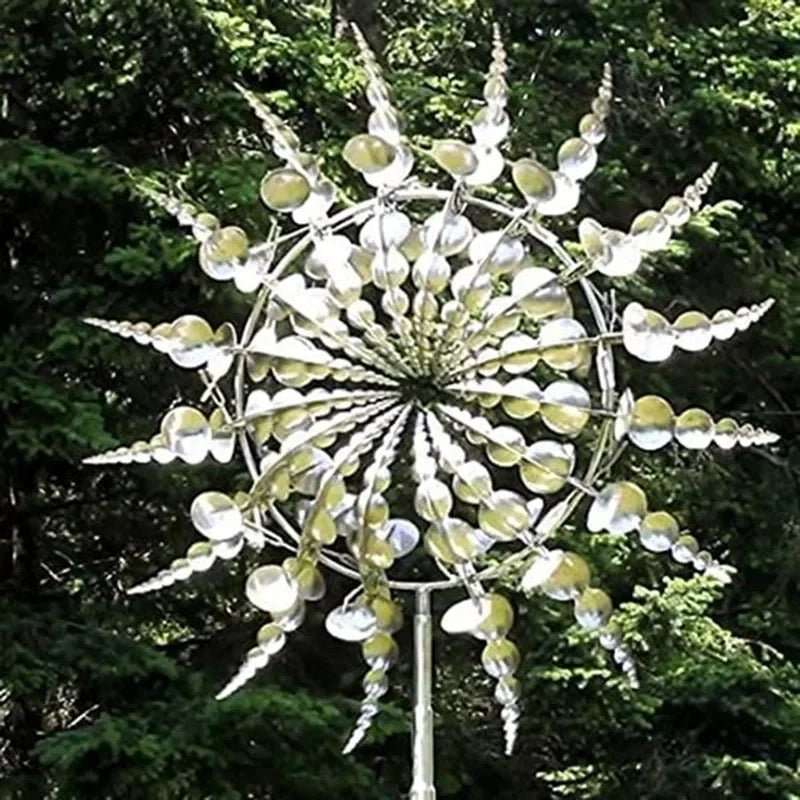 Magical Metal Windmill 3D Kinetic Sculpture - Lacatang Shop