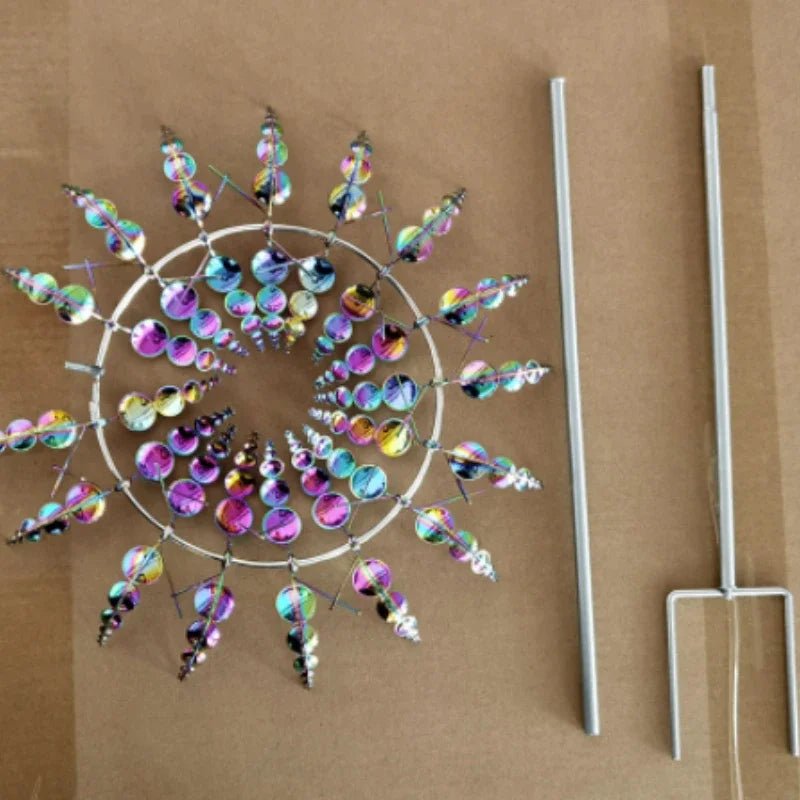 Magical Metal Windmill 3D Kinetic Sculpture - Lacatang Shop