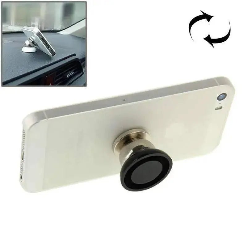 Magnetic Car Cell Phone Holder Mount - 360 Rotating for iPhone & GPS