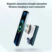 Magnetic Powerbank For iPhone Original External Battery Portable Wireless Charger for apple magsafe Power Bank Spare Battery New - Lacatang Shop