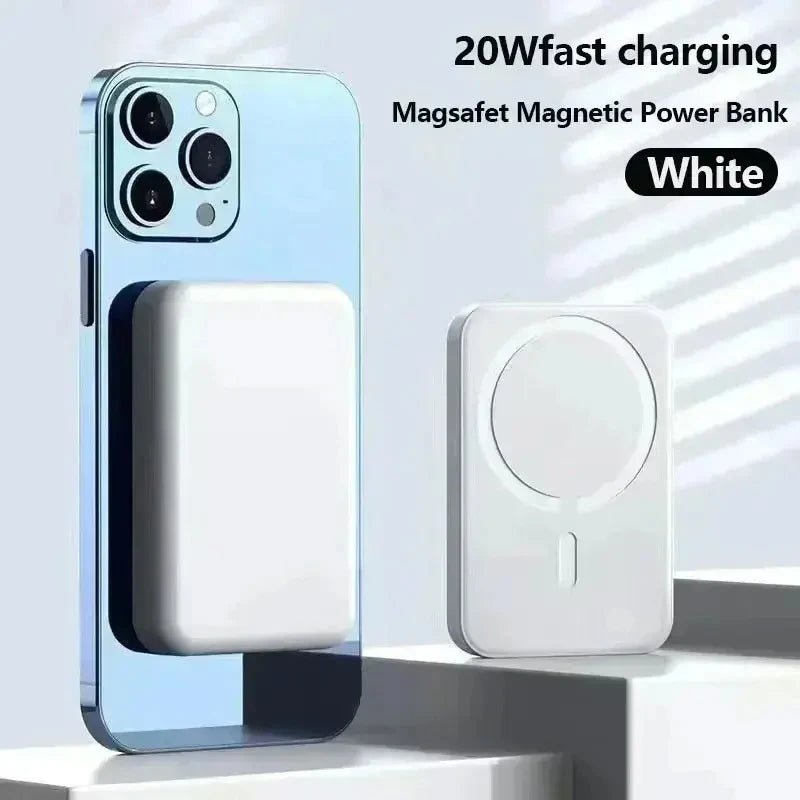 Magnetic Powerbank For iPhone Original External Battery Portable Wireless Charger for apple magsafe Power Bank Spare Battery New - Lacatang Shop