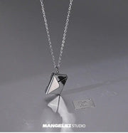 Mangley Is Bored Wearing a Secret! With Magnetic Force Can Open a Letter! Necklace - Lacatang Shop