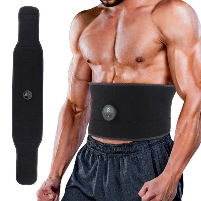 EMS Pulse Body Massager Belt Anti Celluite Smart Abdomen Muscle - Lacatang Shop