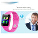 G10A Kid Smart Watch GPS Tracker IP67 Waterproof Maroon Hera