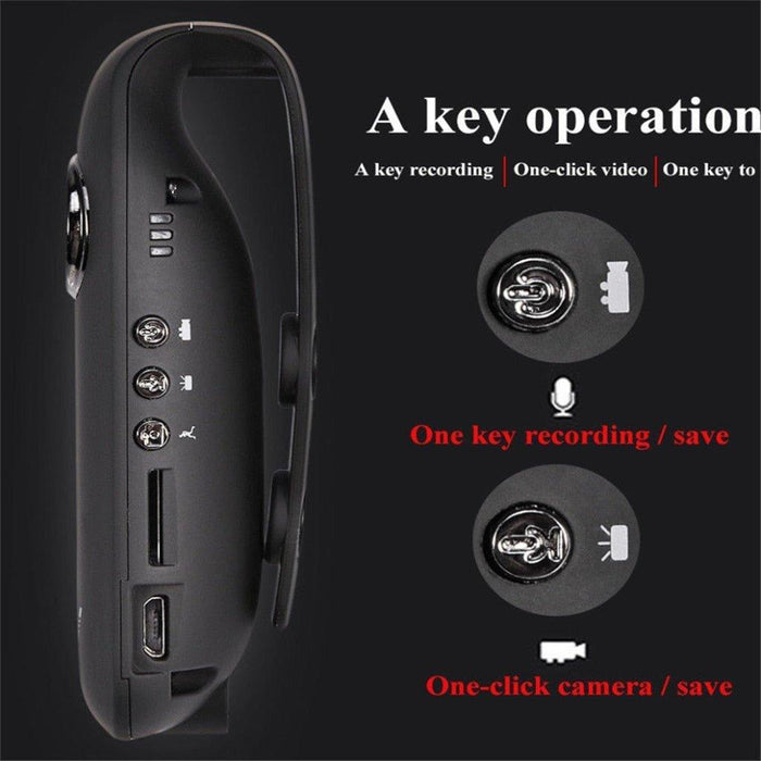 Portable Handheld HD 1080p Mini Camera DVR - Lacatang Shop