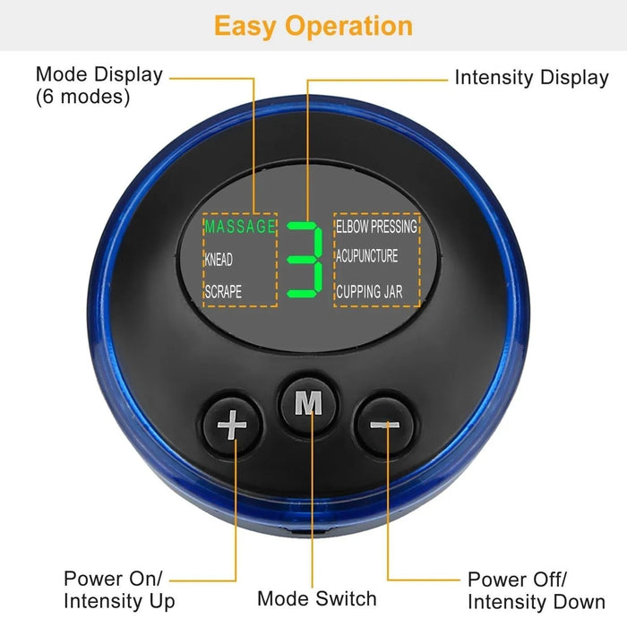 EMS Foot Massage Pad Electric Stimulator Massager Unit Rechargeable - Lacatang Shop