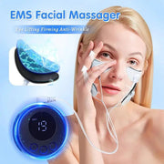Massager for Face Ems Facial Massager Lifting Microcurrent V - Face Double Chin Remover Neck Lift Skin Tightening Anti - Wrinkle - Lacatang Shop